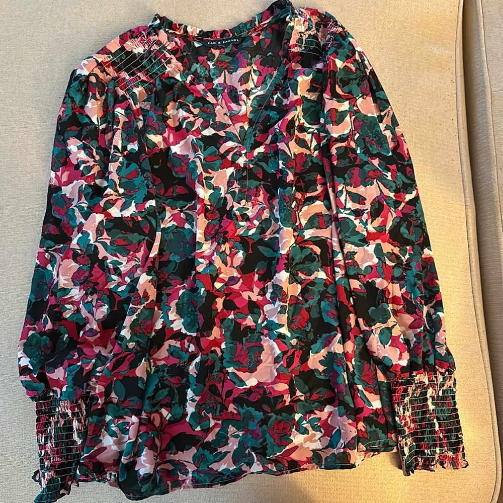 Floral Patterned Dress Shirt